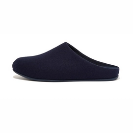 Pantoufles FitFlop Men Shove Felt Slippers All Midnight Navy-Taille 45