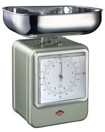 Kitchen Scales Wesco Retro New Silver