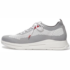 FitFlop Frey Knit Sneakers White Mix Herren