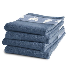 Keukendoeken DDDDD Chicken Blue (set van 6)
