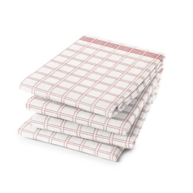 Tea Towel DDDDD National Red (Set of 6)