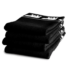Torchons DDDDD Polar Noir (Lot de 6)