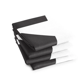 Serviette de Thé DDDDD Star Noir (6 unités)