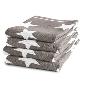 Keukendoeken DDDDD Star Taupe (set van 6)