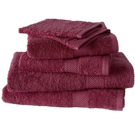Badetextilien-Set De Witte Lietaer Hélène Beet Red (6er Set)