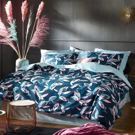 Dekbedovertrek De Witte Lietaer Mowgli Pastel Blue Percal
