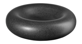 Decoratie Schaal ASA Selection Stone Black Iron 30 cm