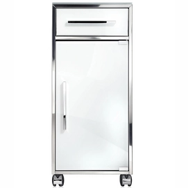Badkamertrolley Decor Walther RS 1 RVS Wit