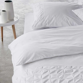 Dekbedovertrek Essenza Ines White Percal