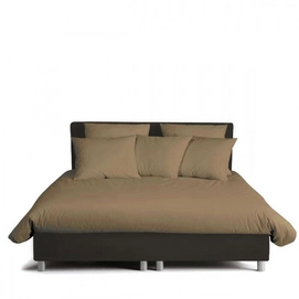 Bettwäsche Damai Einfarbig Funghi Mako-Satin