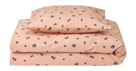 Dekbedovertrek Liewood Carl Adult Printed Bedding Berry / Pale Tuscany