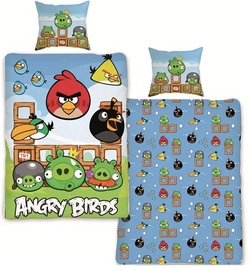 Dekbedovertrek Angry Birds Three Katoen