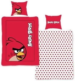 Dekbedovertrek Angry Birds Red Katoen