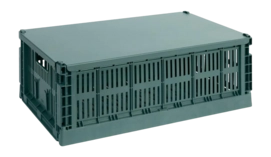 2---hay-colour-crate-lid-metal-large-dark-green-84200
