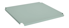 Deksel HAY Colour Crate Lid Metal Large Square Sage Green