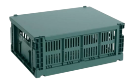 2---hay-colour-crate-lid-metal-medium-dark-green-82460