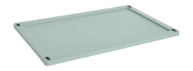 Deksel HAY Colour Crate Lid Plastic Large Sage Green