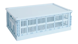 hay-colour-crate-lid-plastic-large-soft-blue-82378
