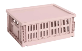 hay-colour-crate-lid-plastic-medium-blush-82425