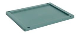 Deksel HAY Colour Crate Lid Plastic Medium Dark Green