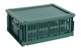 hay-colour-crate-lid-plastic-medium-dark-green-82422