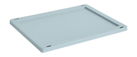 Deksel HAY Colour Crate Lid Plastic Medium Dusty Blue