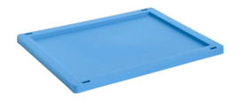 Deksel HAY Colour Crate Lid Plastic Medium Electric Blue