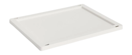 Deksel HAY Colour Crate Lid Plastic Medium Off-White