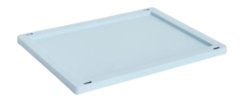 Deksel HAY Colour Crate Lid Plastic Medium Soft Blue