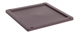 Deksel HAY Colour Crate Lid Plastic Medium Square / Cube Bordeaux