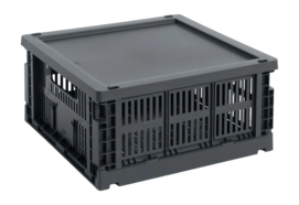 hay-colour-crate-lid-plastic-medium-squarecube-charcoal-82344