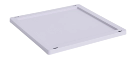 Deksel HAY Colour Crate Lid Plastic Medium Square / Cube Lavender