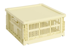 hay-colour-crate-lid-plastic-medium-squarecube-light-yellow-82352