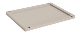 Deksel HAY Colour Crate Lid Plastic Medium Warm Grey
