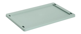 Deksel HAY Colour Crate Lid Plastic Small Sage Green