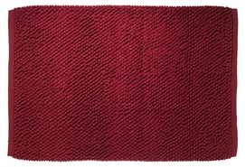 Tapis De Bain Sealskin Delhi Rouge