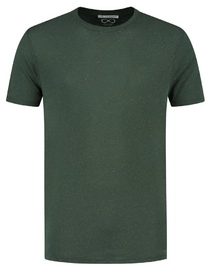 T-Shirt Blue Loop Men Denimcel Melange Deep Forest