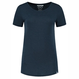 T-Shirt Blue Loop Women Denimcel Melange Dress Blue-L