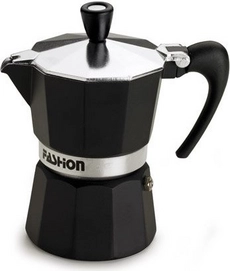 Cafetière Italienne G.A.T. Nerissima 6 Tasses Noir