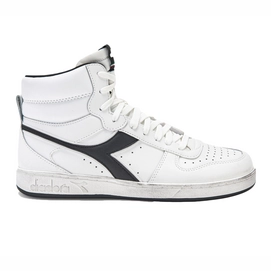 Sneaker Diadora Magic Basket Mid Icona Unisex White White Black-Schuhgröße 36