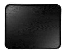 Dienblad ASA Selection Wood Black With Feet Black 45,5 x 36 cm