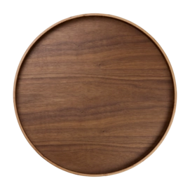 Dienblad ASA Selection Wood Dark With Feet Brown 40 cm
