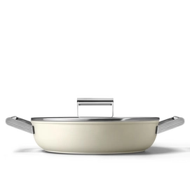 Diepe Pan Smeg 50's Style Crème 28 cm