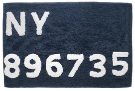 Tapis De Bain Sealskin Digits Bleu