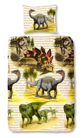 Dekbedovertrek Good Morning Dino Multi Flanel