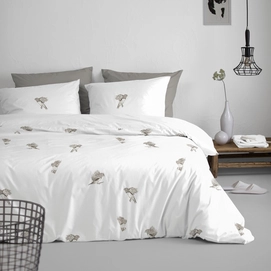 Dekbedovertrek Damai Finker Wool White (Percal Organic)