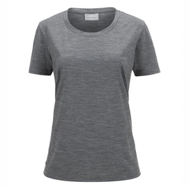 T-Shirt Peak Performance Civil Merino Grau Meliert Damen-S