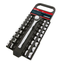 Dopsleutelset Carpoint 3/8" metrisch (19-delig)