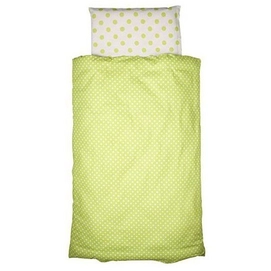 Parure de Lit Jollein Dots Vert Citron Coton