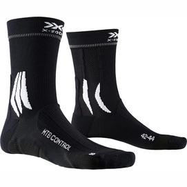 Chaussettes de Cyclisme X-Socks MTB Control Black White-Taille 39 - 41